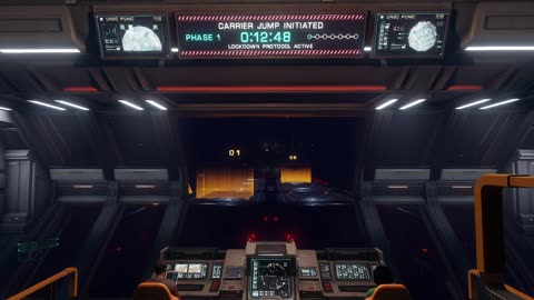 First Fleet Carrier Jump in Elite Dangerous