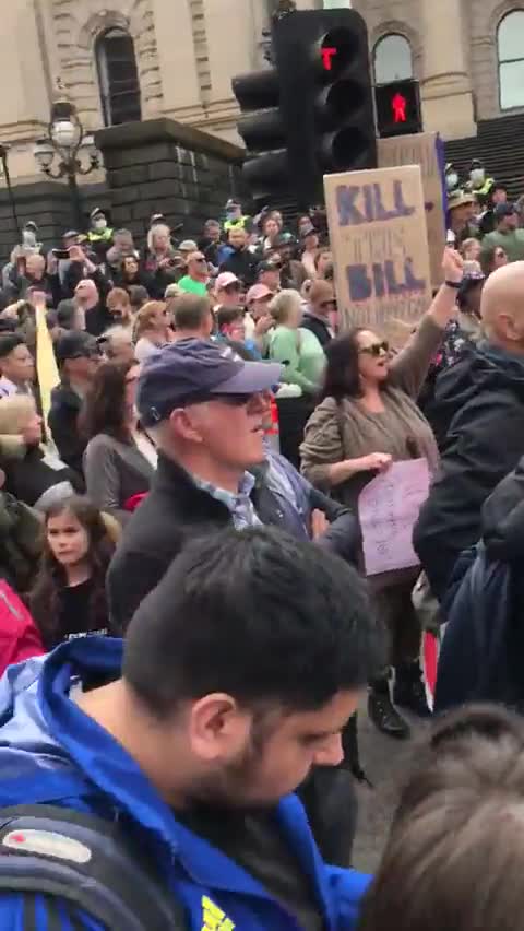 Melbourne, Australia - Anti-Vaccine Mandate Protest (Pt 2)