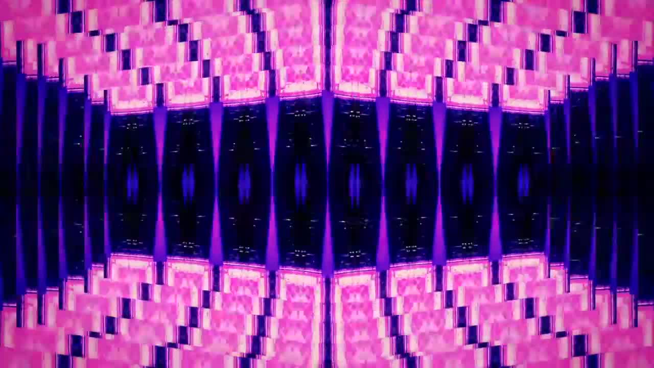 Club Visuals 756 - Blue & Pink Scenery VJ loop