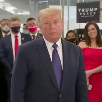 November 3, 2020 - Donald Trump on Election Day in Arlington, Virginia