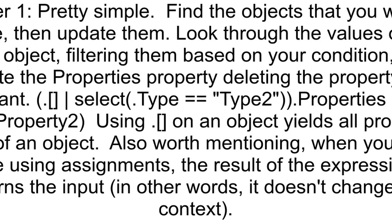 JQ delete property based other property value