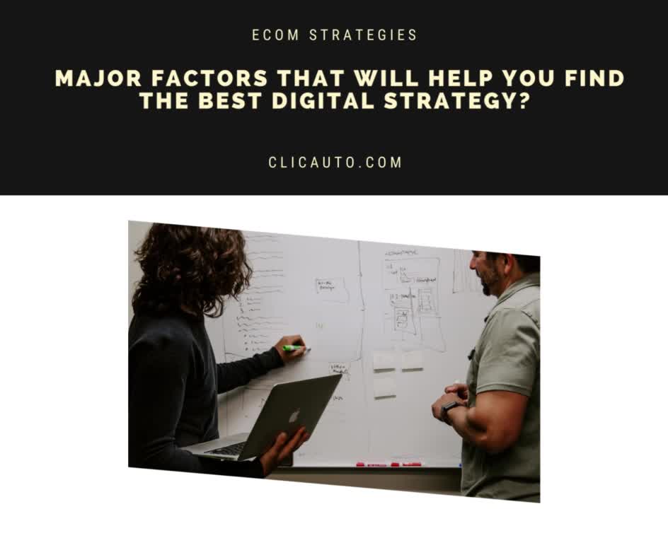 🤔 MAJOR #FACTORS THAT WILL HELP YOU FIND THE BEST #DIGITAL #STRATEGY ?