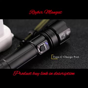 Led Brightest Flashlights High Lumens Rechargeable