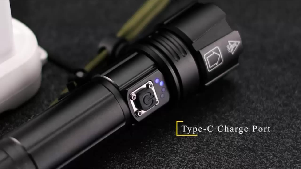 Led Brightest Flashlights High Lumens Rechargeable