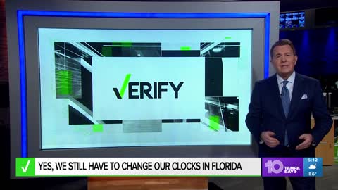 Yes, despite Florida law we still have to 'fall back' and end daylight saving time