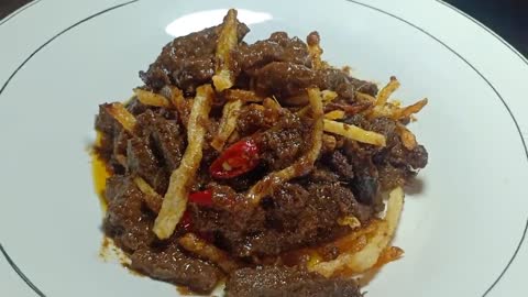 Roasted Sulawesi Beef, Roasted Manado Chili, Goa Goa, Toppa Pepper, Boiled Beef