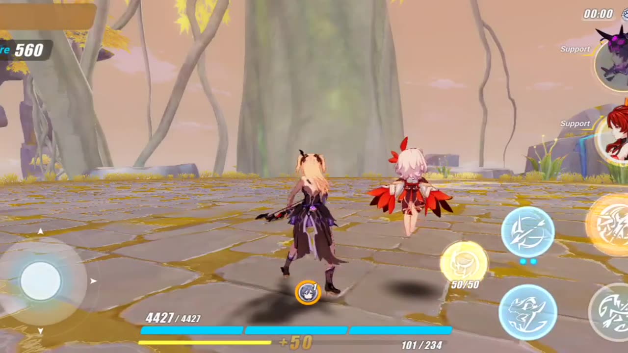 Honkai Impact 3rd - Elysian Realm Normal Difficulty W/ Fischl Pt 2