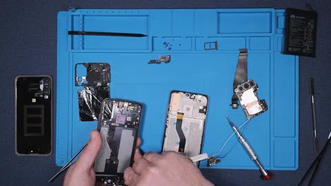 HUAWEI P20 pro, display replacement