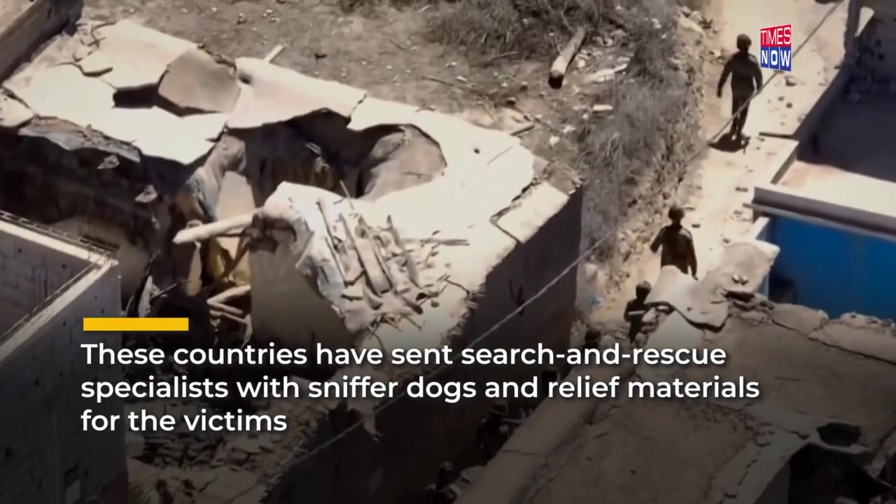 Morocco quake survivors