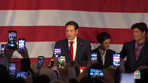 Florida Sen.Rubio Describes The 'American Story'During Victory Speech