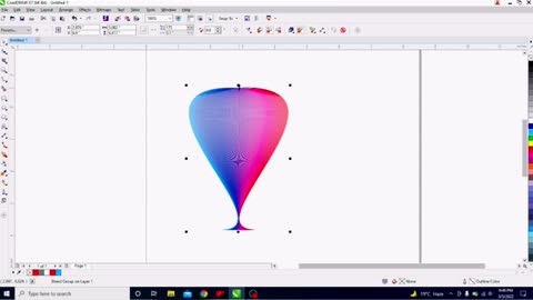 Creating flower in Coral Draw X7 | Designing | Graphic Designing