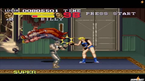 Final Fight 3 Lucia Playthrough