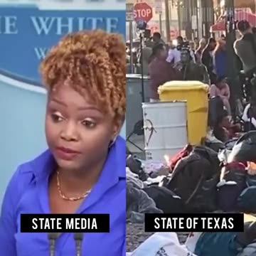 State Media vs State of Texas on illegal immigration