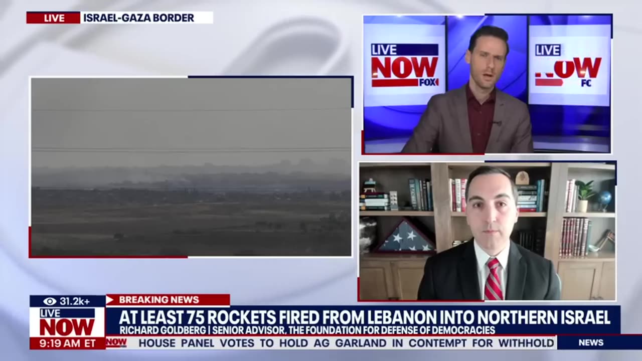 BREAKING_ Hezbollah fires barrage of rockets at Israel from Lebanon after strike _ LiveNOW from FOX