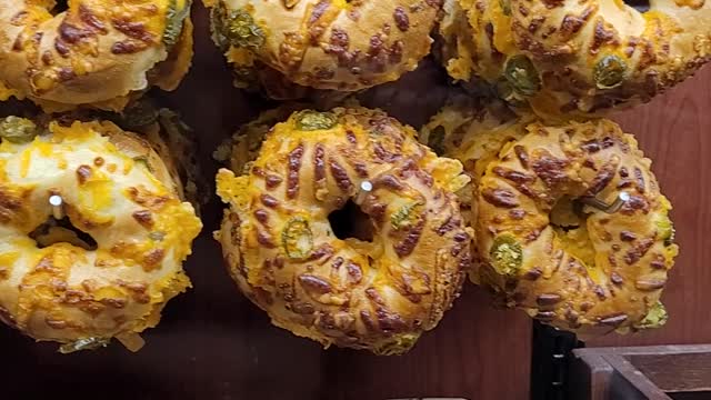 Jalapeño bagels