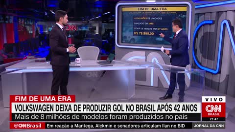 Volkswagen encerra produção do Gol após 42 anos | JORNAL DA CNN