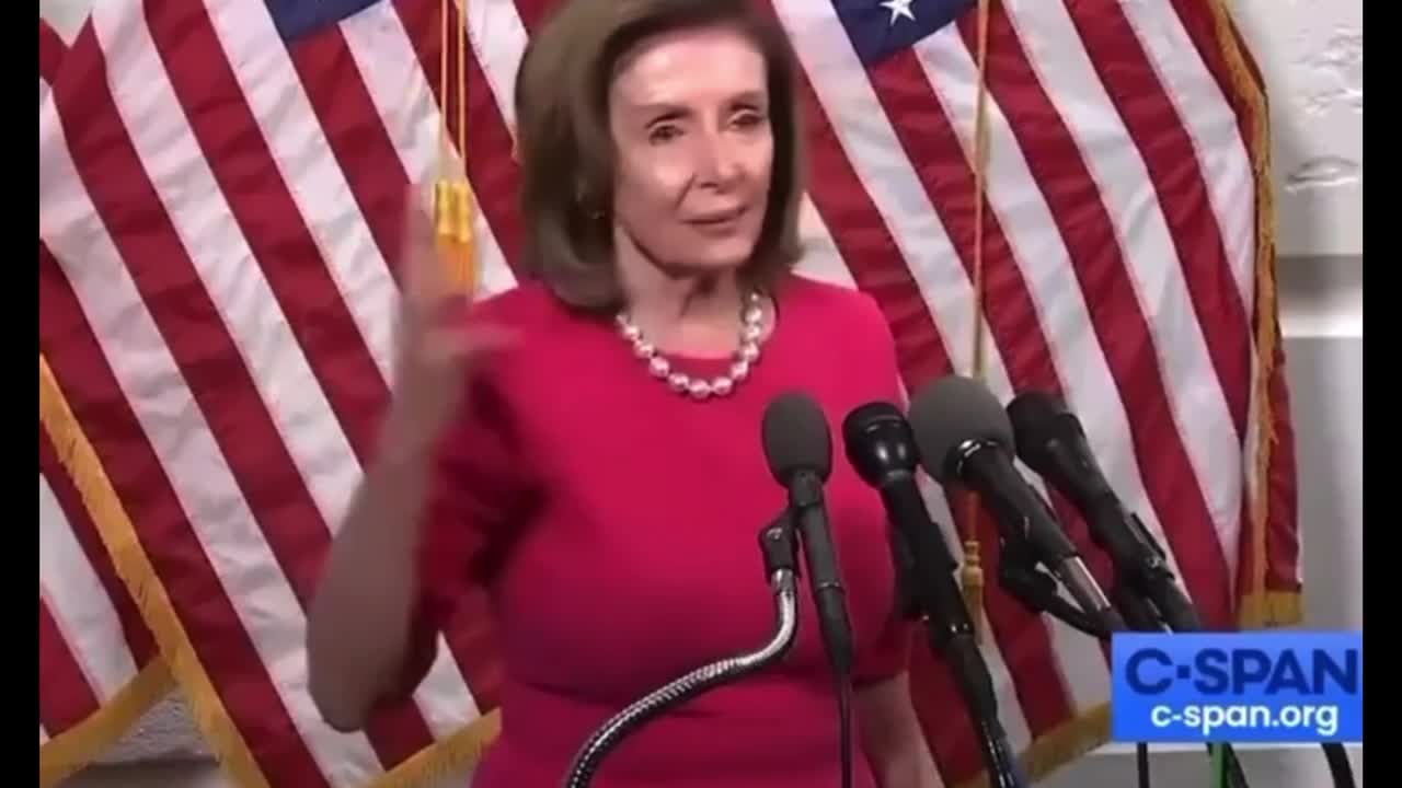 PELOSI MAKES HUGE SLIP! - Calls Biden agenda the OBAMA AGENDA,