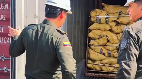 Incautación de cocaína en cocos