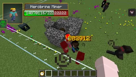 Herobrine vs Error422 all creepypasta mobs in minecraft part 1010