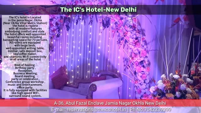 The IC's Hotel Delhi