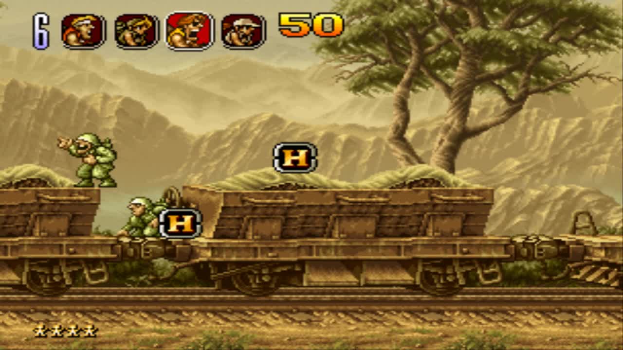 Metal Slug 2, Playthrough, Missions 1-3