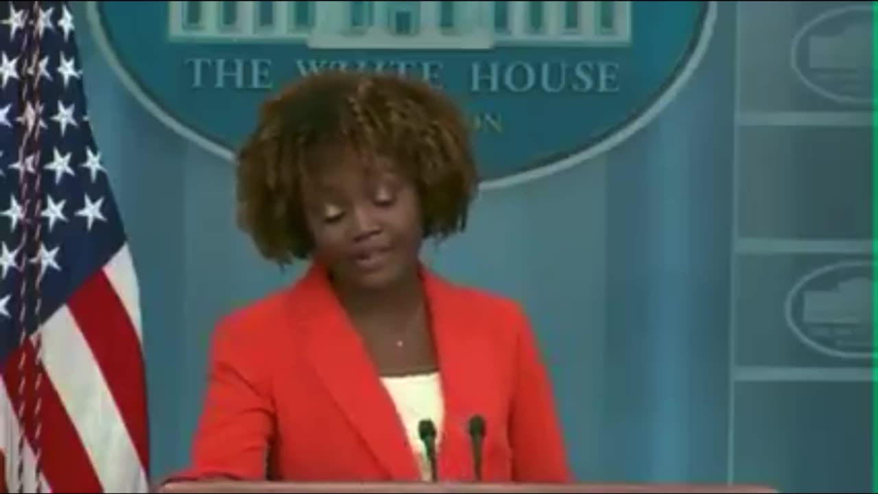 She’s reading a script why she said President Obama?