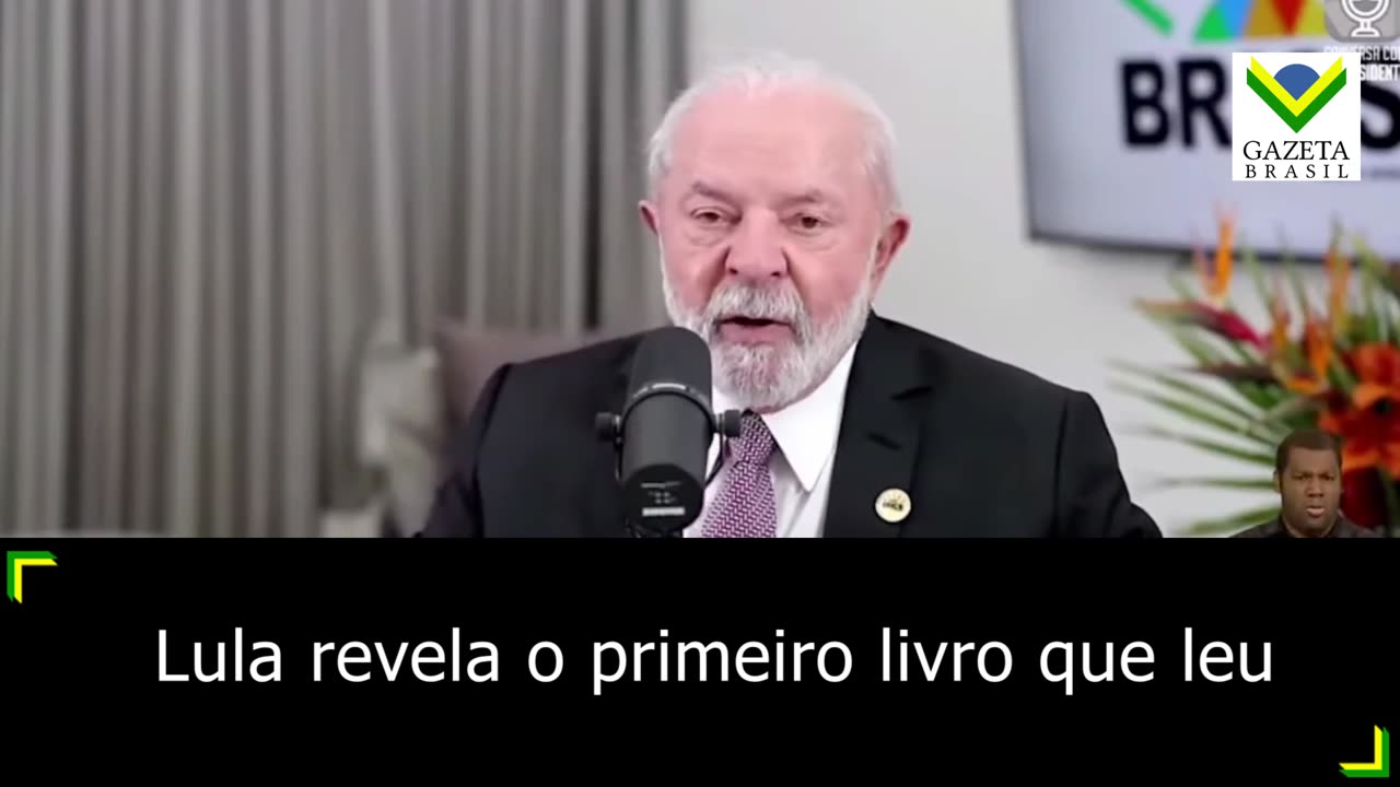 Lula revela o primeiro livro que leu: ‘uma coisa muito forte’