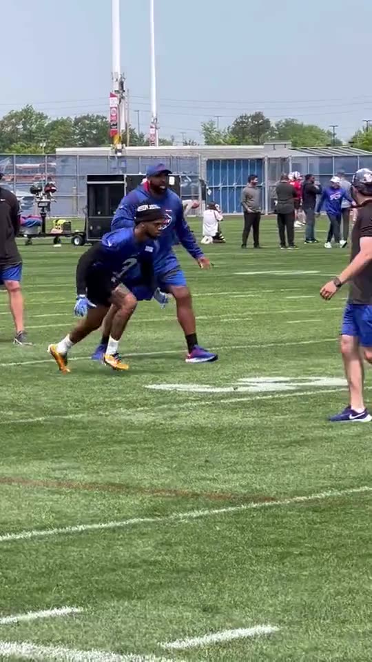 Josh Reed - Damar Hamlin didn’t do a lot at Bills OTA but he did A LOT at the same time: