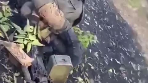 Russian Soldier Takes His Own