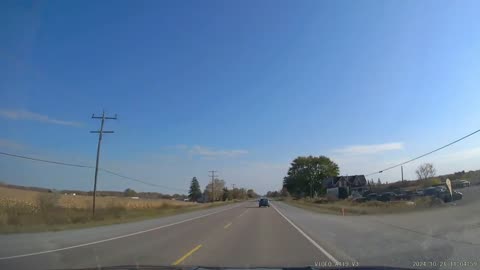 [4K] Minden Hills Ontario! #2 Lovely Fall day driving, ON. CA.