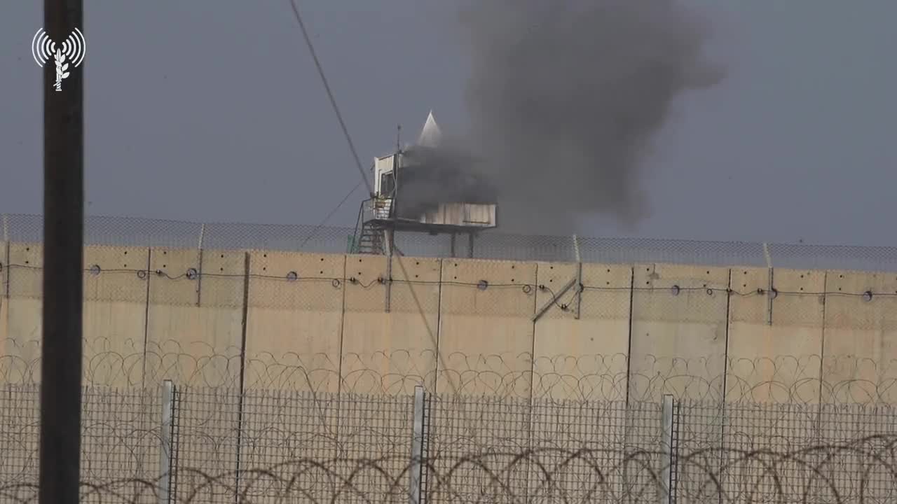In response to the rocket fired by Hamas toward Israeli