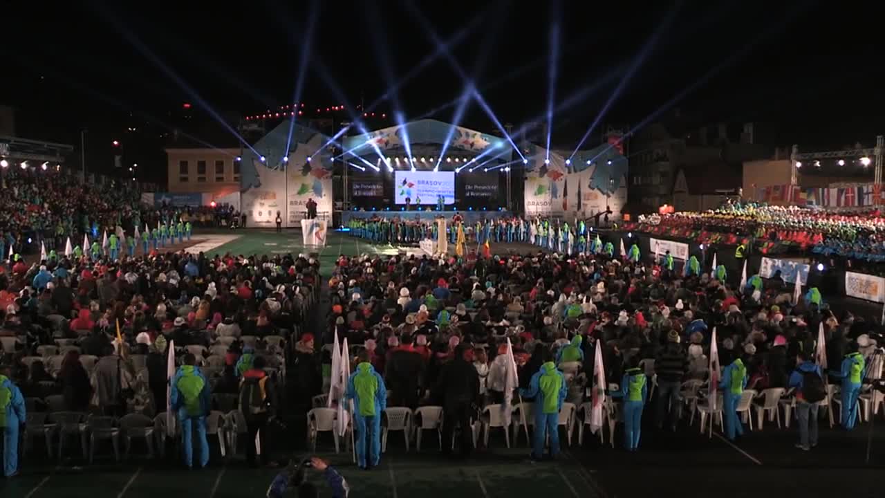 EYOF Brasov 2013 - Die Eröffnungsfeier