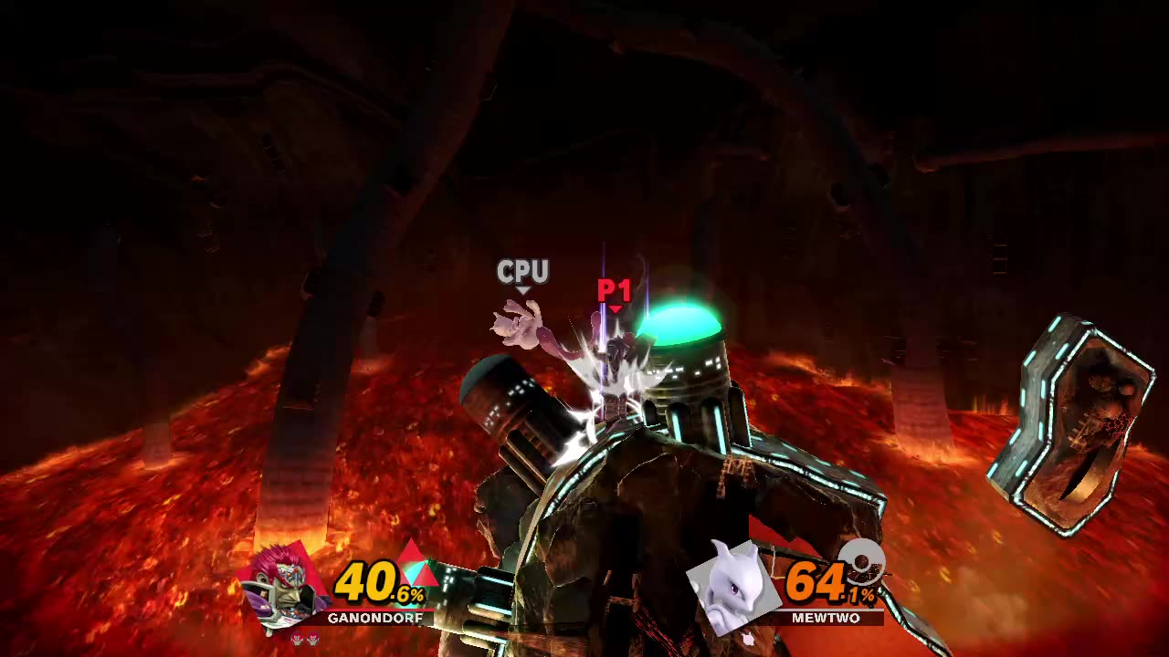 Ganondorf Vs Mewtwo on Brinstar Depths (Super Smash Bros Ultimate)