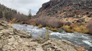 Central Oregon – Steelhead Falls – Expansive Canyon Views – 4K