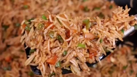 Veg #fried rice so 😋 delicious flavour