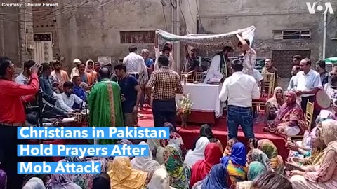 Christians in Pakistan Hold Prayers After Mob Attack | VOA News