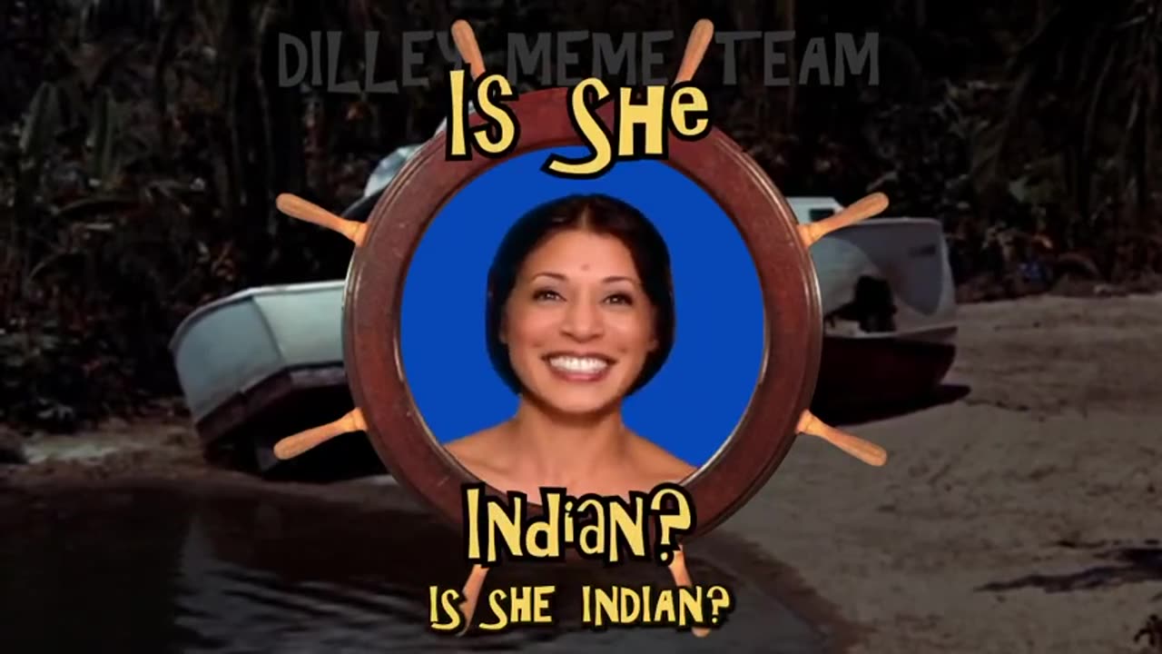 Kamala's Gigglin's Island 🦈 by Dilley Meme Team