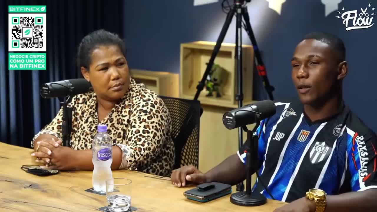 FLOW - NEGÃO DA BL CONTA QUE SUA MÃE LEVOU ELE PARA DELEGACIA