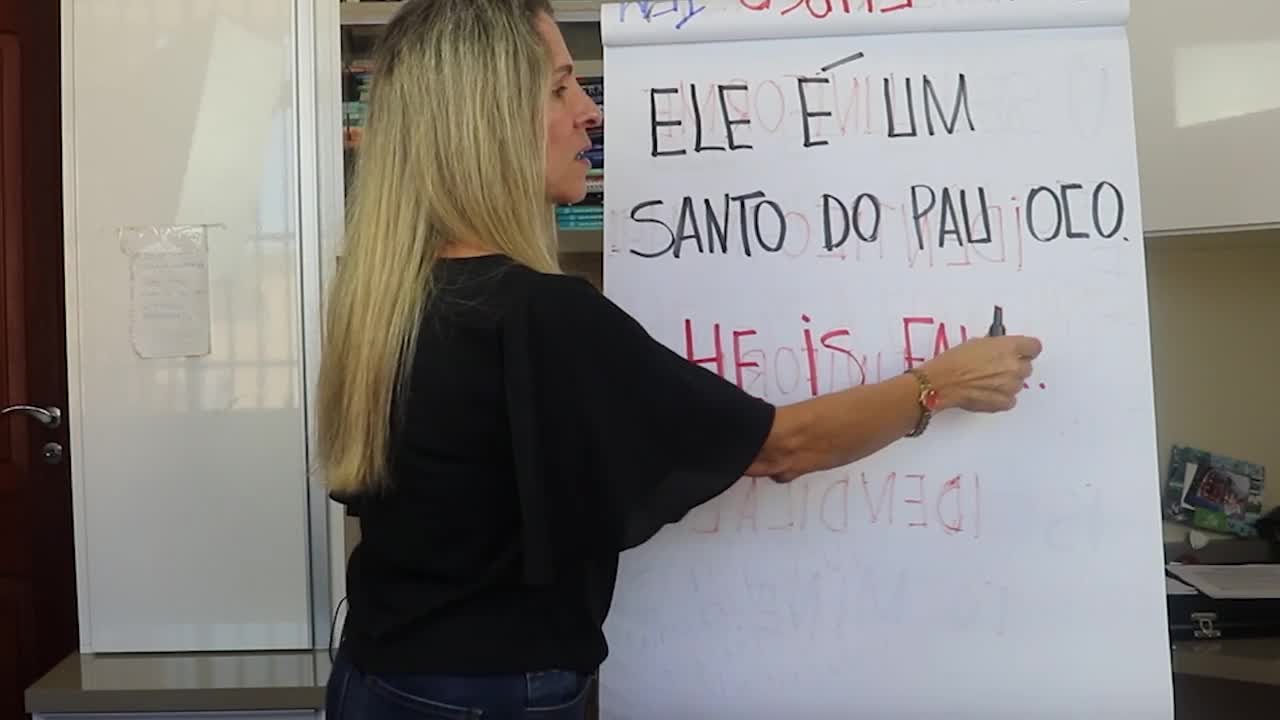 How to say He is fake in Brazilian Portuguese | Marcia Cypriano