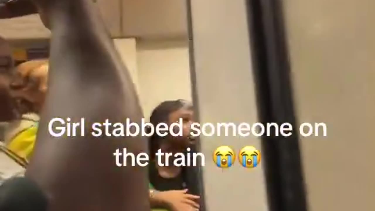 Girl stabbed on London Overground train. Yes, this is London, not Africa.