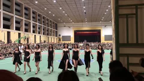 Have a look at the students' fashion show