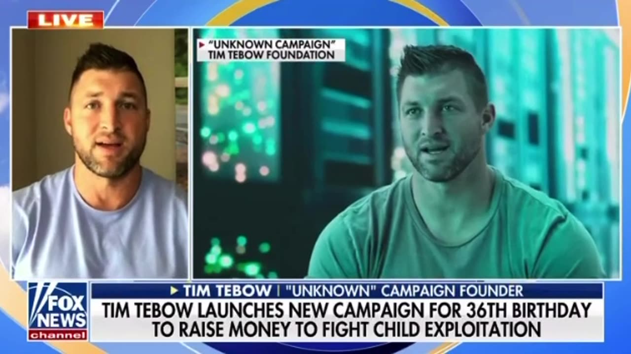 Tim Tebow on dark world of human trafficking