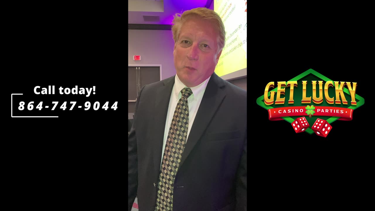 Get Lucky Casino Parties Testimonial