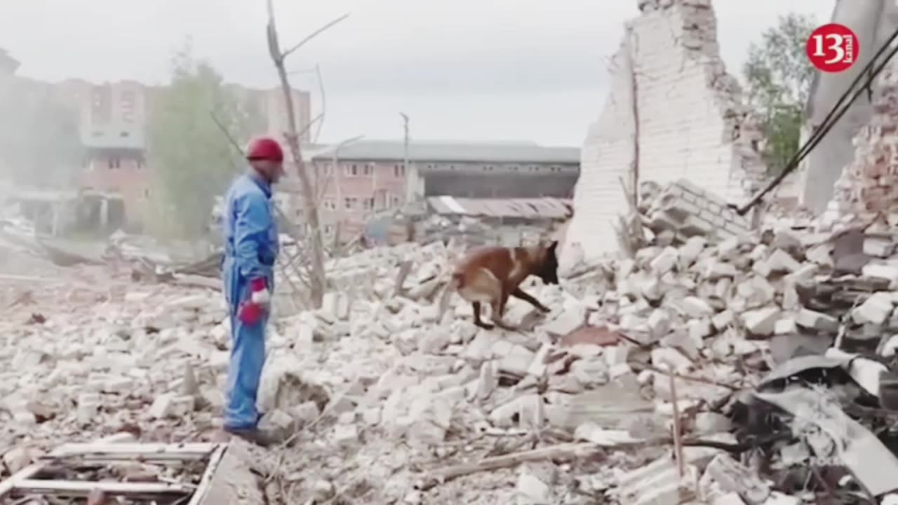 New footage from the site of explosion and destruction in Moscow