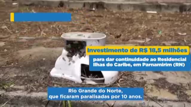 Obras que estavam paralisadas há mais de 9 anos/ entrega do o trecho I da Vertente Litorânea