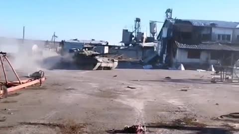 Drift tankers of the 57th Brigade. Fighting in the Bakhmut direction