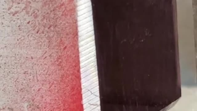 Shaving the face of this material off