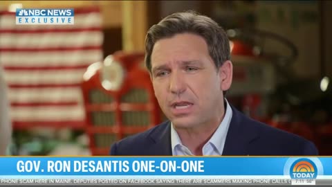 DeSantis on Trump: "Of course he lost" in 2020
