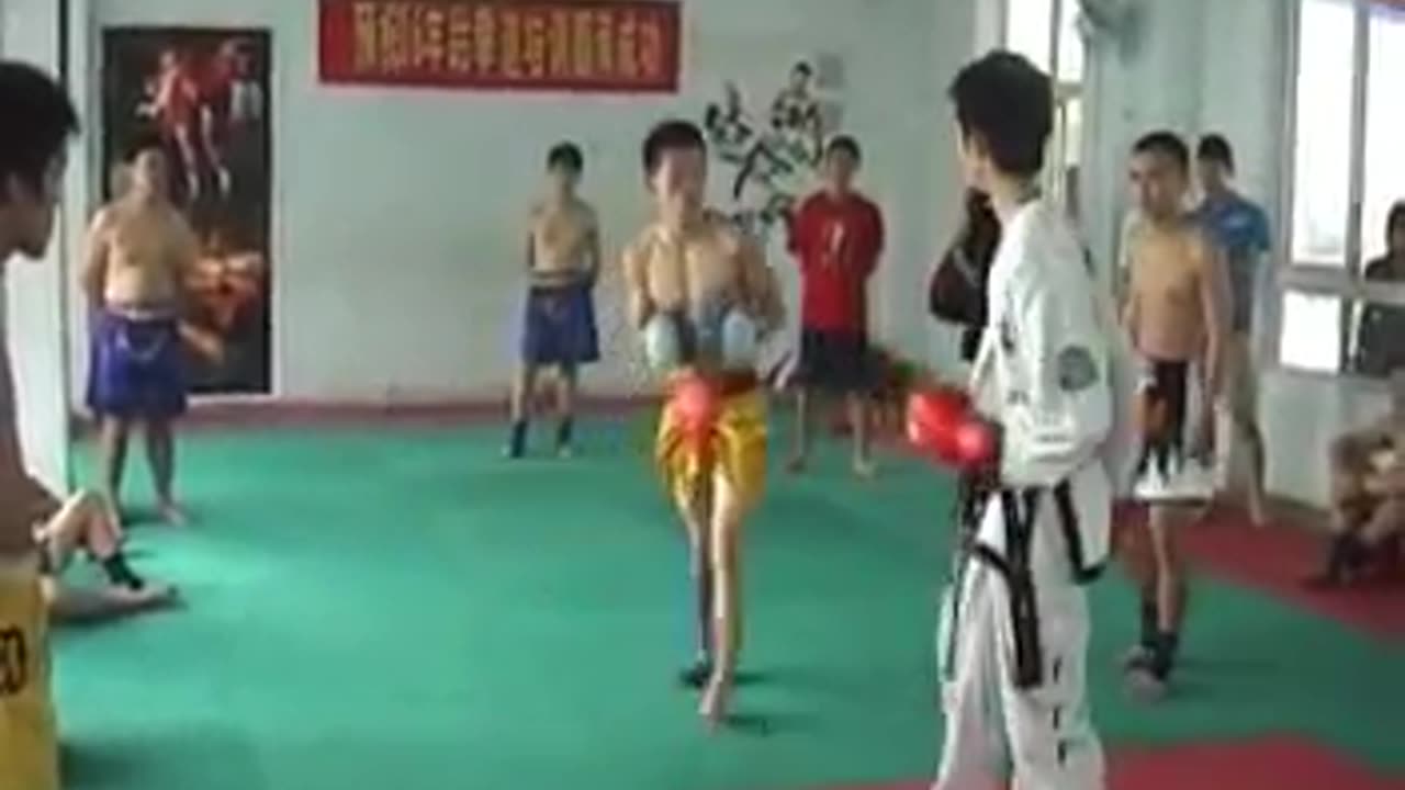 TKD VS Muay Thai Kickboxing Match