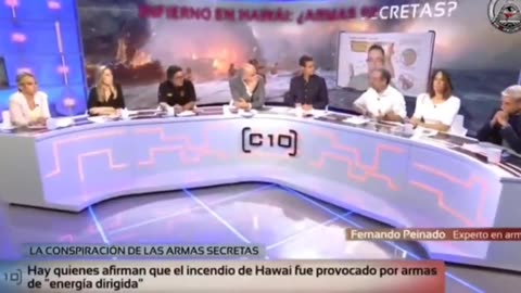 en la TV te hablan de que se utilizan armas para controlar el clima